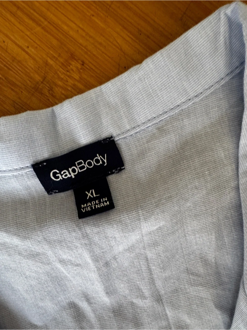 GAP oversized blue 100% cotton pajama set